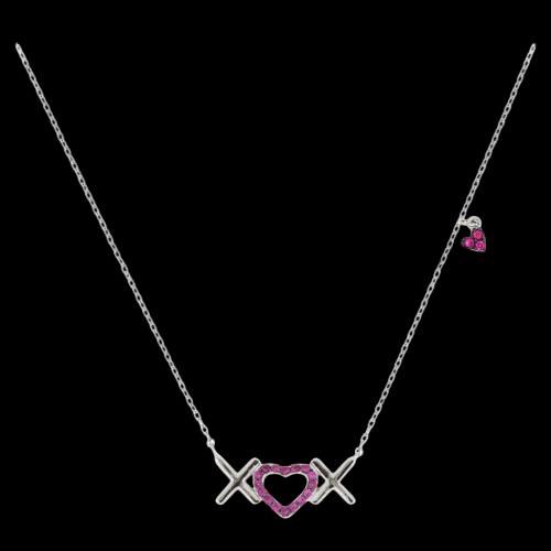 Collana Argento e zirconi