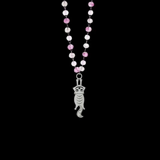 Collier cristalli “Gatto di Alice”