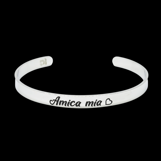 Bracciale rigido “Amica mia”