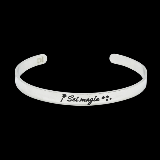 Bracciale rigido “Sei magia”