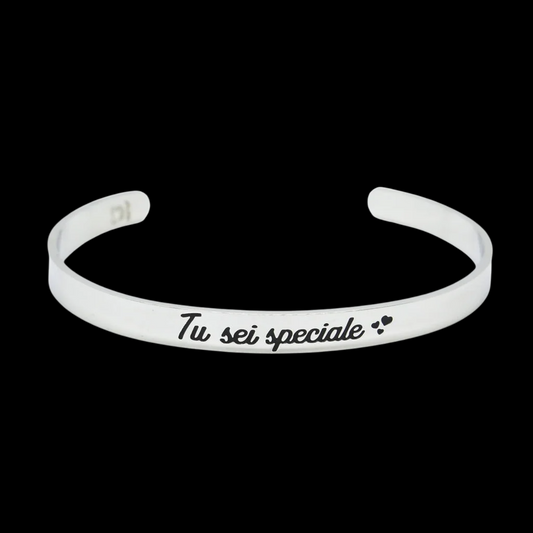 Bracciale rigido “Tu sei speciale”