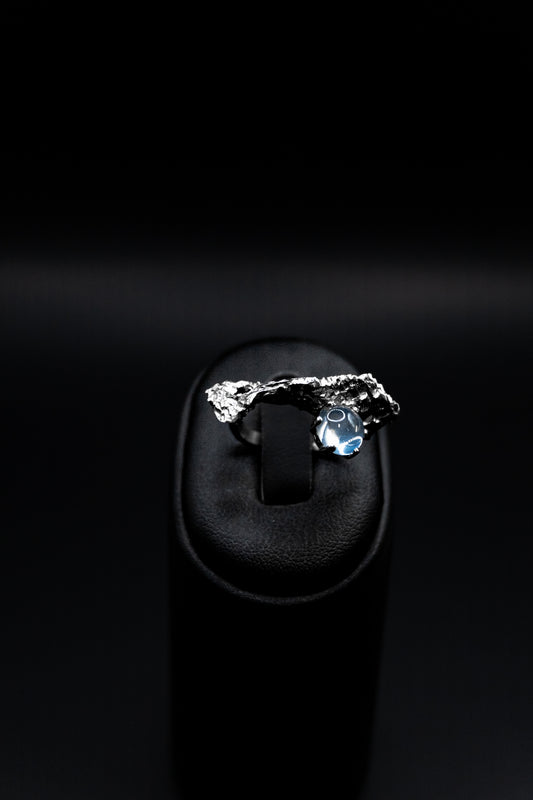 Anello Argento linea "Frammenti di Luna"