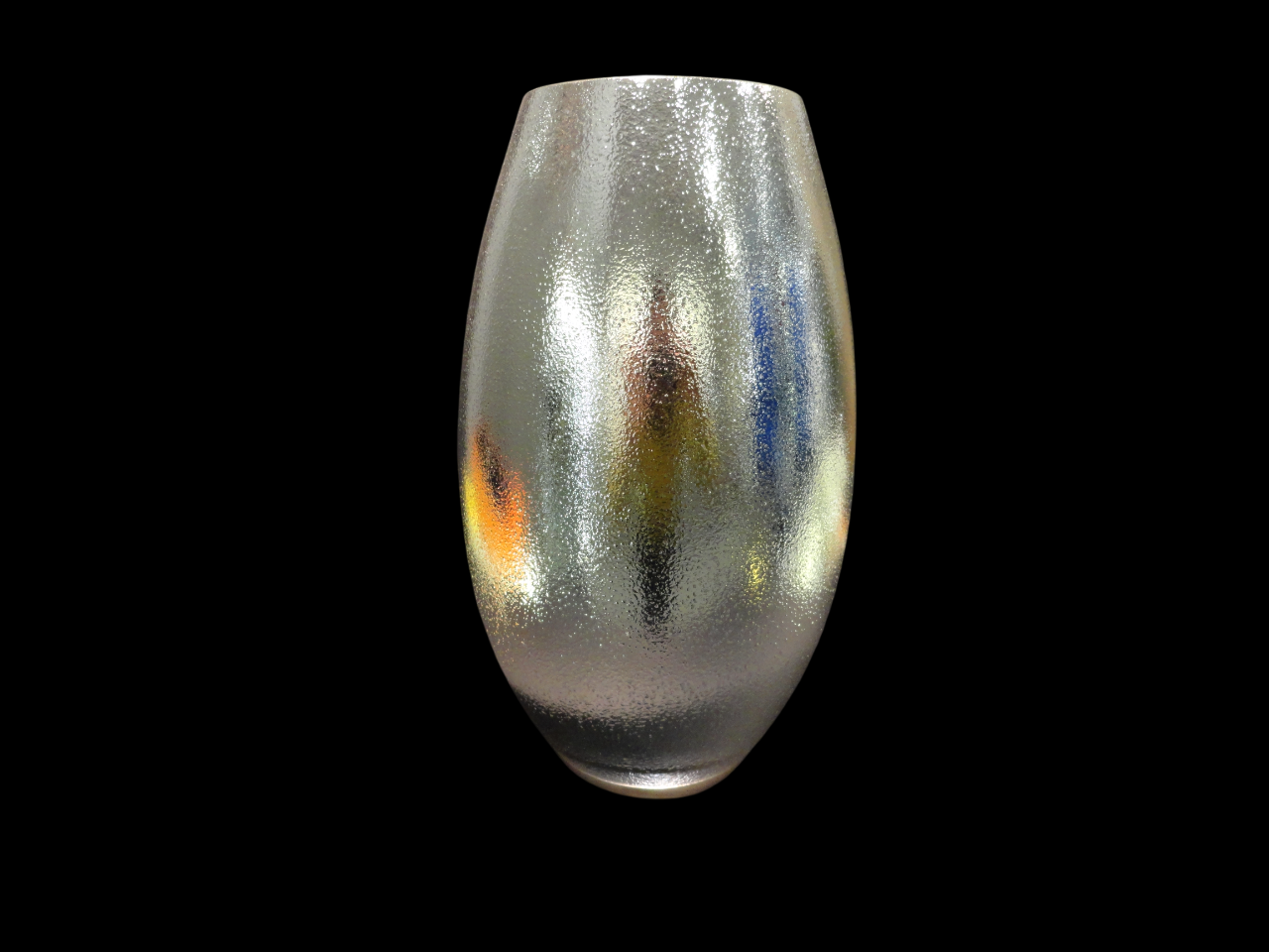 Vaso vetro e argento