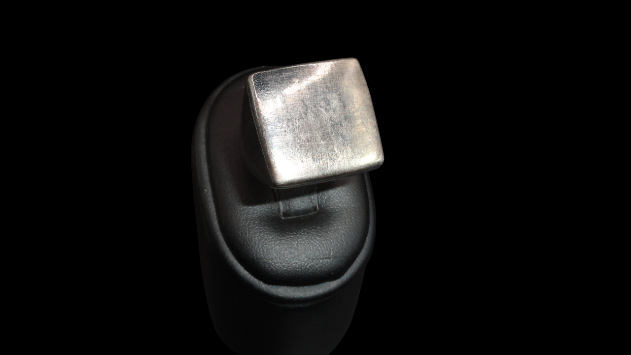 Anello uomo argento