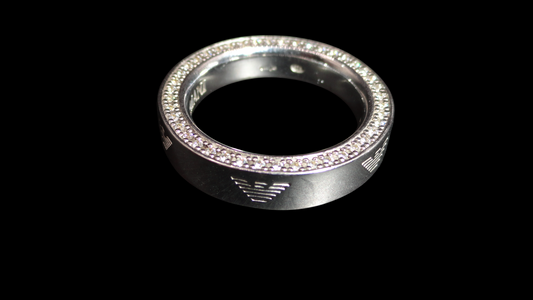 Anello argento Emporio Armani
