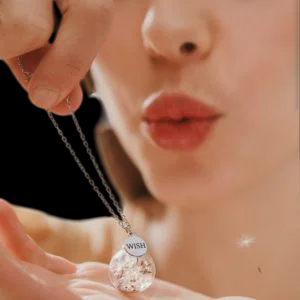 Collana dei desideri Make your wish “Soffione”