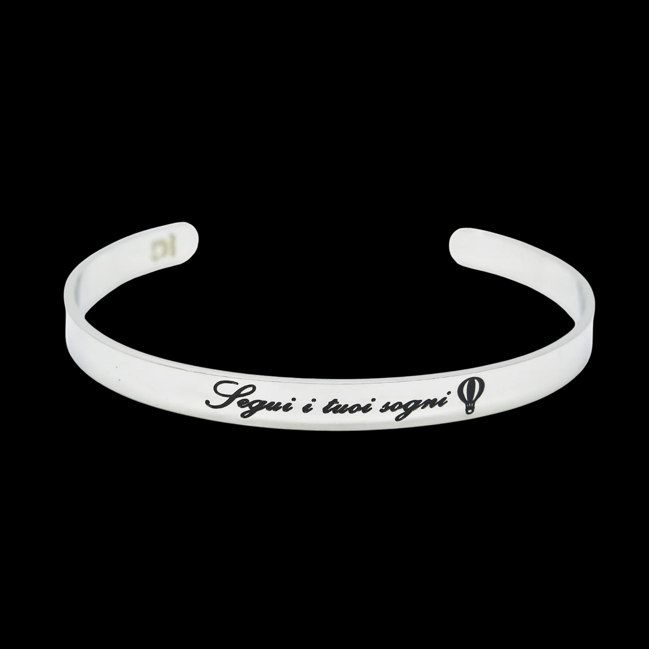 Bracciale rigido “Segui i tuoi sogni”